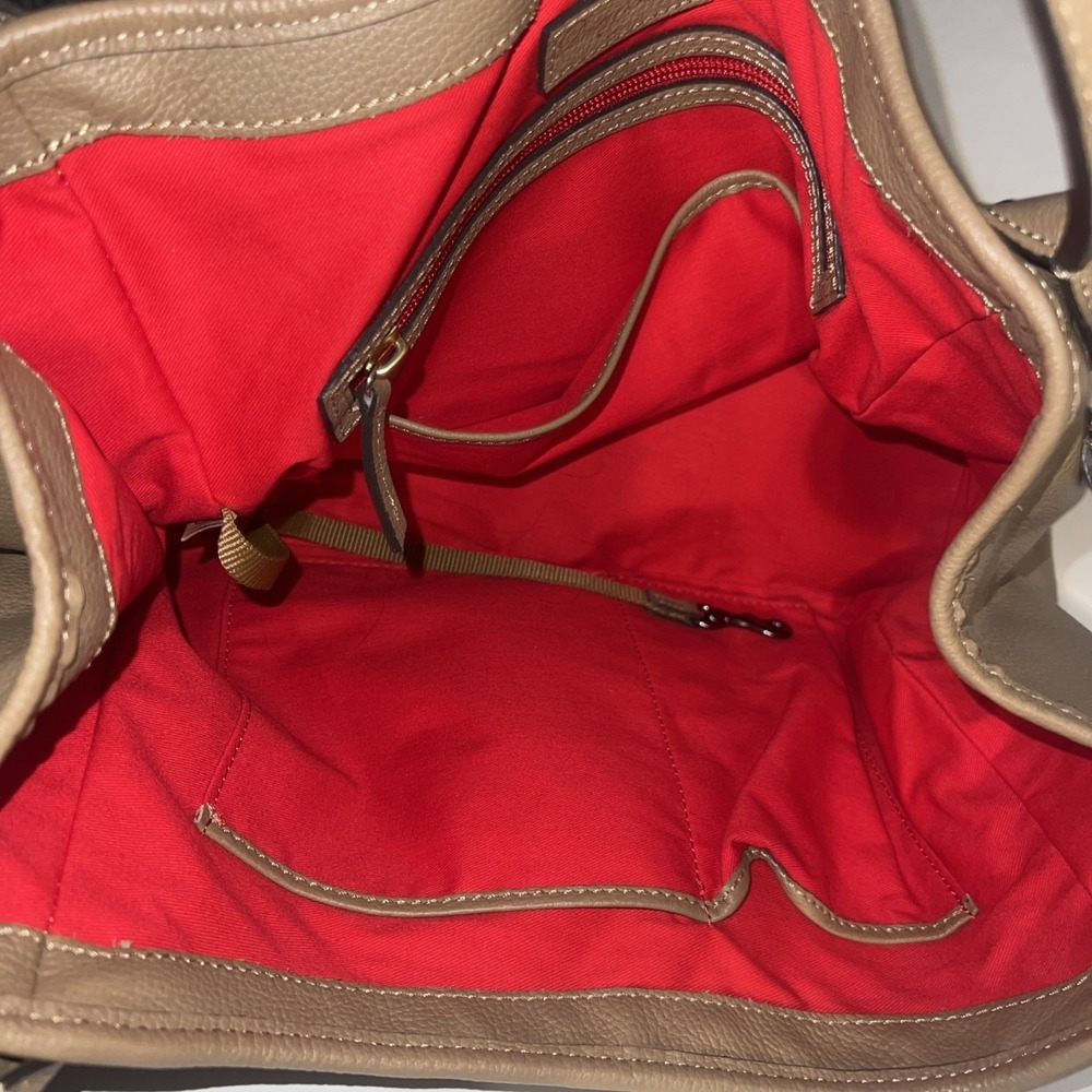 Dooney & Bourke Bag Beige Corporate Office Everyday Elegance Quiet Luxury - Picture 6 of 15